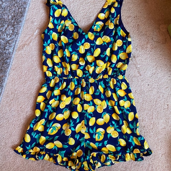Blue Rain Dresses & Skirts - Lemon romper